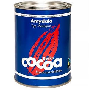 Becks Cocoa Bio Horká čokoláda "AMYDALA" s marcipánem 250 g
