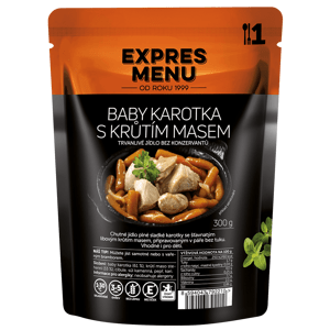 Expres Menu Baby karotka s krůtím masem 300 g