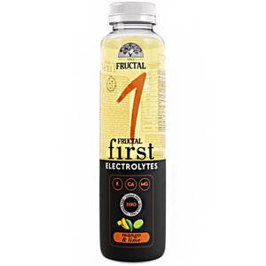 Fructal First Limeta a mango s vitamíny a minerály funkční voda 500 ml