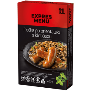 Expres Menu KM Čočka po orientálsku s klobásou 400 g