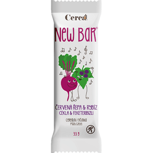 Cerea NEW BAR červená řepa & rybíz 33g