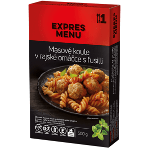 Expres Menu KM Masové koule v rajské omáčce s fusilli 500 g