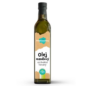 Vital Country Mandlový olej lisovaný za studena Obsah: 500 ml