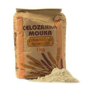 Natural Jihlava Celozrnná mouka pšeničná speciál 1kg