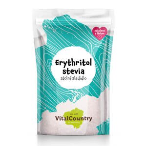 Vital Country Erythritol Stevia Množství: 1000 g