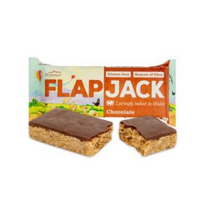 BRYNMOR Flapjack ovesný s polevou s čokoládovou příchutí bezlepkový 80g