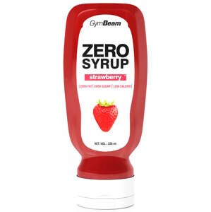 GymBeam ZERO SIRUP jahoda 320 ml