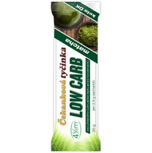 4Slim Čekanková tyčinka LOW CARB matcha 35g