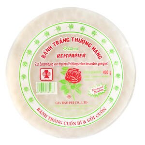Gia Bao rýžový papír na jarní závitky 22cm 400g