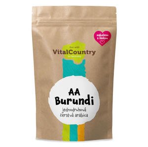 Vital Country Burundi AA Množství: 1kg, Varianta: Zrnková