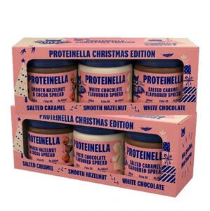 HealthyCo Proteinella Vánoční BOX 3 x 200 g