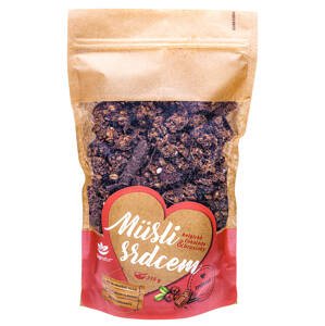 Topnatur Müsli Belgická čokoláda & Brusinky 350 g