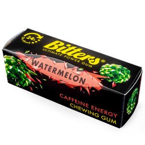 Bitters energetické žvýkačky 3 kusy (Meloun)